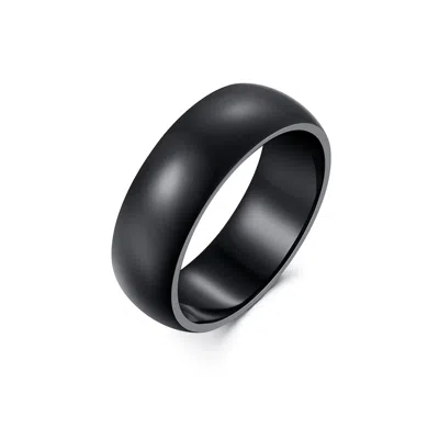 Evesaddiction Black Plate Stainless Steel Band - 7mm / 11