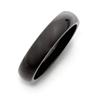 Evesaddiction Black Plate Stainless Steel Band