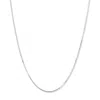 Evesaddiction Box Chain Necklace - Silver In Metallic