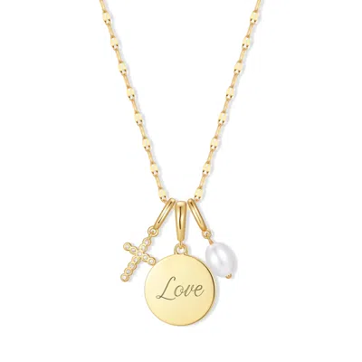 Evesaddiction Build Your Own Engravable Disc Charm Necklace - 2