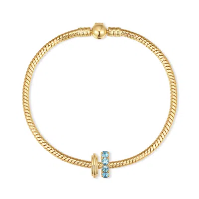 Evesaddiction Build Your Own Rondelle Birthstone Bracelet - Gold / 2