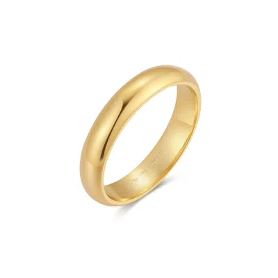 Evesaddiction Classic Wedding Band - 5 / Gold / 4mm