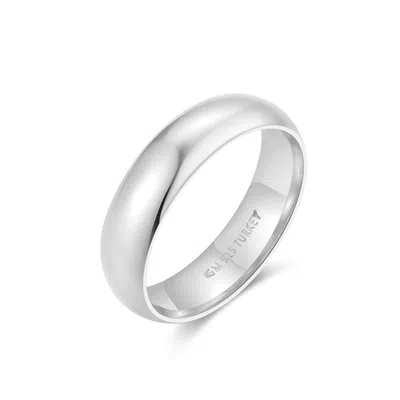 Evesaddiction Classic Wedding Band - 8 / Silver / 5mm