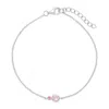 Evesaddiction Custom Mother And Children Birthstone Bracelet - Silver / 2 In Metallic