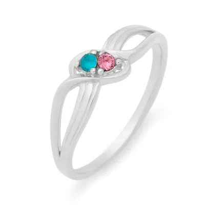Evesaddiction Custom Symmetrical Arch Ring - 2 / 5 In Metallic