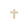 Evesaddiction Cz Cross Floating Locket Charm