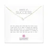 Evesaddiction Dogeared Freshwater Pearls Of Success Gold Dipped Necklace In Gold