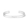 Evesaddiction Engravable Cuff Bracelet - Silver In Metallic