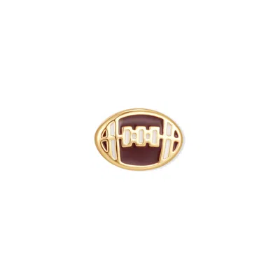 Evesaddiction Football Floating Locket Charm