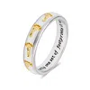 Evesaddiction Footprints In The Sand Ring In Metallic