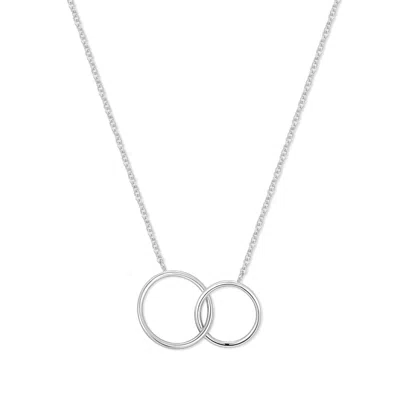 Evesaddiction Generations Eternity Interlocking Circle Necklace - Silver / 2