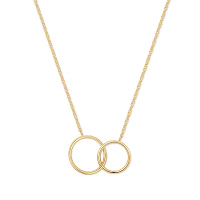 Evesaddiction Generations Eternity Interlocking Circle Necklace - Gold / 2