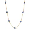 Evesaddiction Gold Beaded Birthstone Necklace - Gold / December In Gold