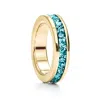 Evesaddiction Gold December Eternity Birthstone Charm In Gold