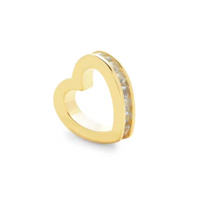 Evesaddiction Gold March Eternity Heart Charm