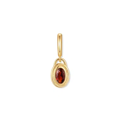 Evesaddiction Heirloom Birthstone Charm - Gold / January