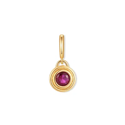 Evesaddiction Heirloom Birthstone Charm - Gold / July