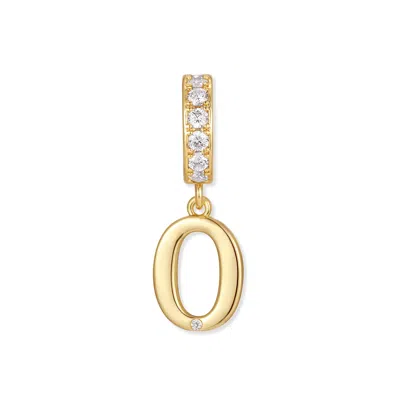 Evesaddiction Initial Dangle Charm - Gold / O