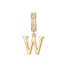 Evesaddiction Initial Dangle Charm - Gold / W
