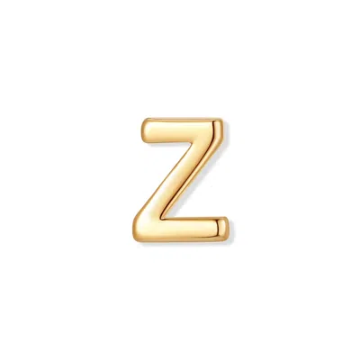 Evesaddiction Initial Floating Locket Charm - Gold / Z