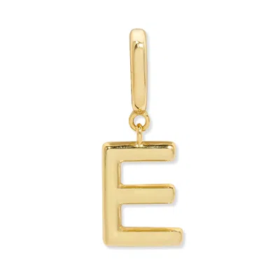 Evesaddiction Initial Hinge Charm - Gold / E