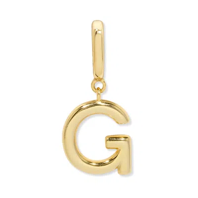 Evesaddiction Initial Hinge Charm - Gold / G