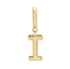 Evesaddiction Initial Hinge Charm - Gold / I In Gold