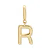 Evesaddiction Initial Hinge Charm - Gold / R In Gold