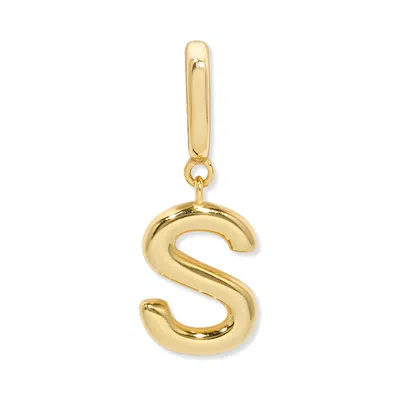 Evesaddiction Initial Hinge Charm - Gold / S