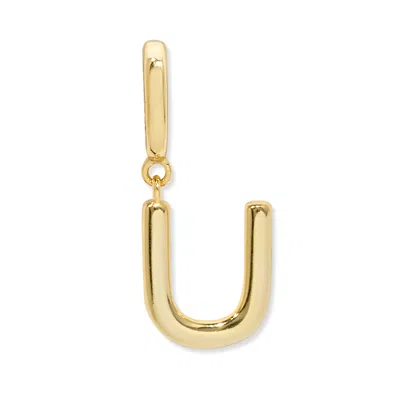 Evesaddiction Initial Hinge Charm - Gold / U