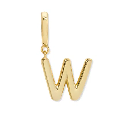 Evesaddiction Initial Hinge Charm - Gold / W
