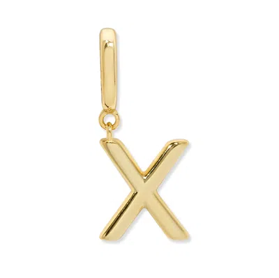 Evesaddiction Initial Hinge Charm - Gold / X