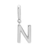 Evesaddiction Initial Hinge Charm - Silver / N