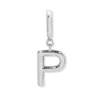 Evesaddiction Initial Hinge Charm - Silver / P In Metallic