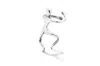 Evesaddiction Little Man Sterling Silver Ear Cuff In Metallic