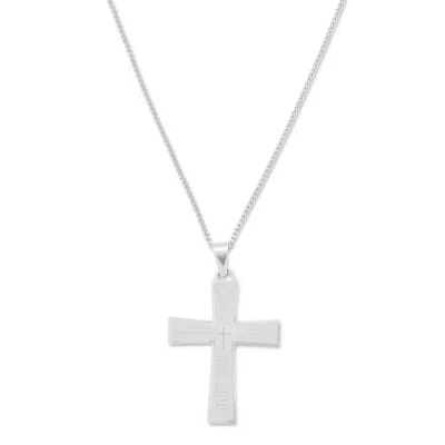 Evesaddiction Lords Prayer Cross Pendant
