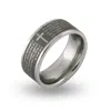 Evesaddiction Lords Prayer Message Ring In Gray