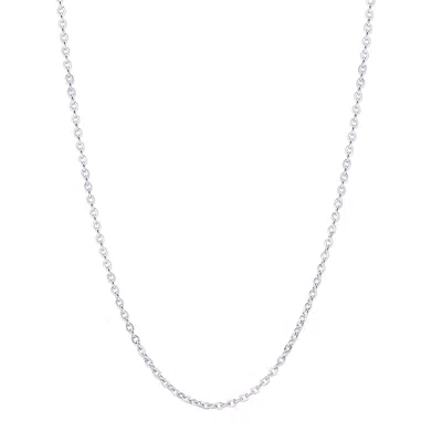 Evesaddiction Men's Cable Chain Necklace