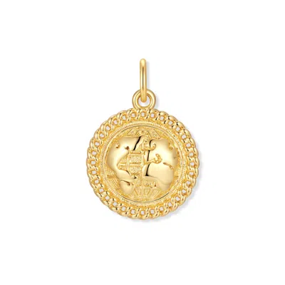 Evesaddiction Men's Coin Charm