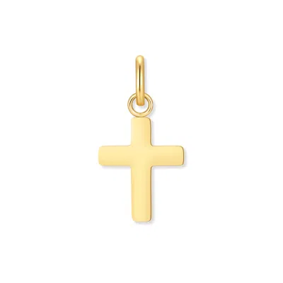 Evesaddiction Men's Cross Charm - Gold