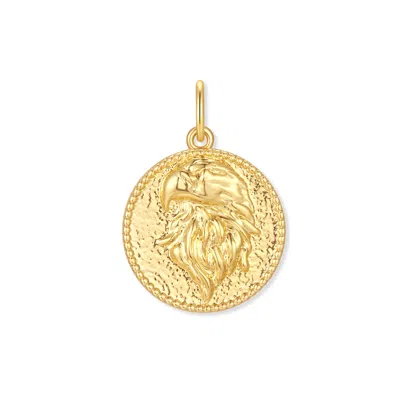 Evesaddiction Men's Eagle Charm In Gold