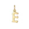 Evesaddiction Men's Initial Charm - Gold / E In Gold
