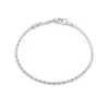 Evesaddiction Men's Rope Chain Bracelet