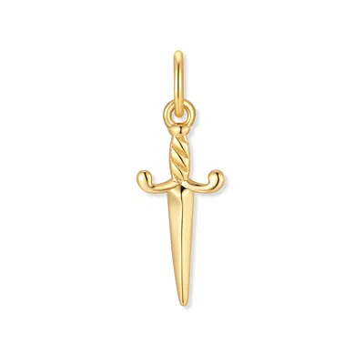 Evesaddiction Men's Sword Charm In Gold