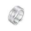 Evesaddiction Men's Wide Groove Tungsten Wedding Band In Metallic