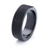 Evesaddiction Mesh Black Stainless Steel Band In Gray