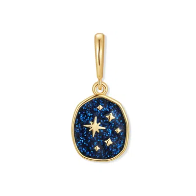 Evesaddiction Midnight Constellation Charm In Blue