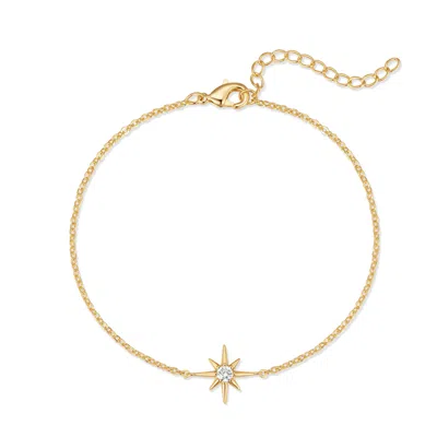 Evesaddiction North Star Bracelet In Gold