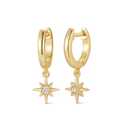 Evesaddiction North Star Huggies In Gold