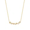 Evesaddiction Ombre Birthstone Necklace - Gold / November In Gold